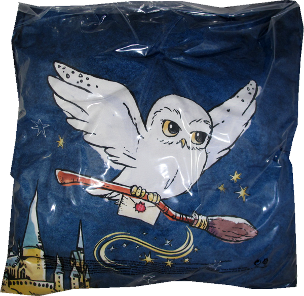 Harry Potter Kissen - Logo & Hedwig