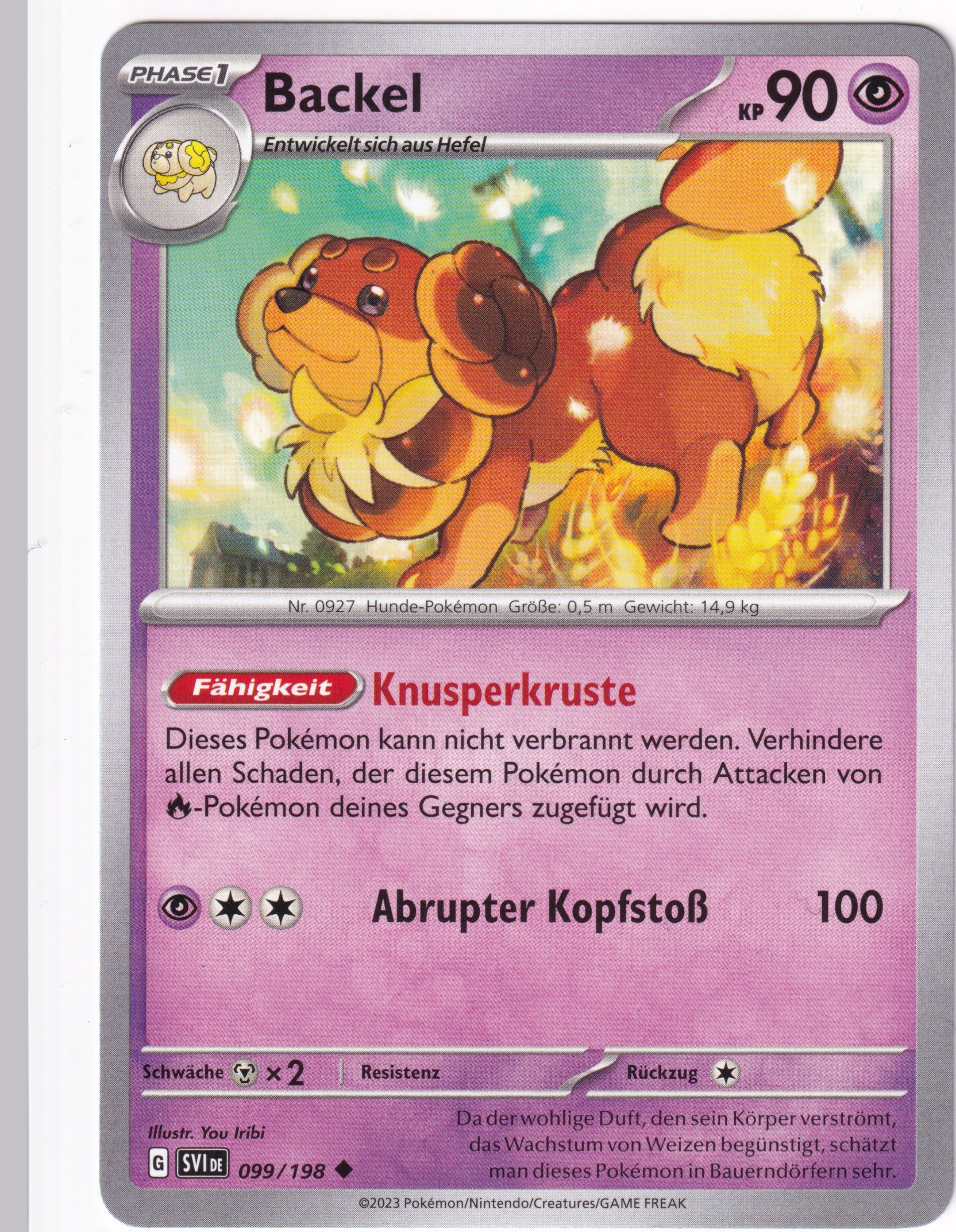 Backel 099/198 Uncommon - Karmesin & Purpur Deutsch