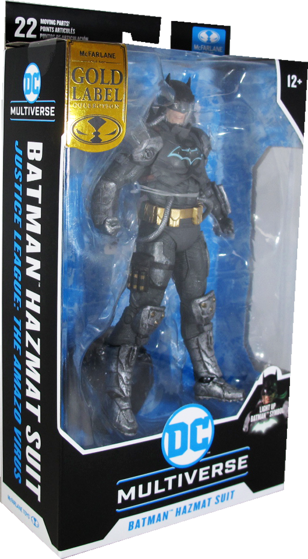 Action Figur DC Multiverse JL: The Amazo Virus - Batman Hazmat Suit Gold Label Collection