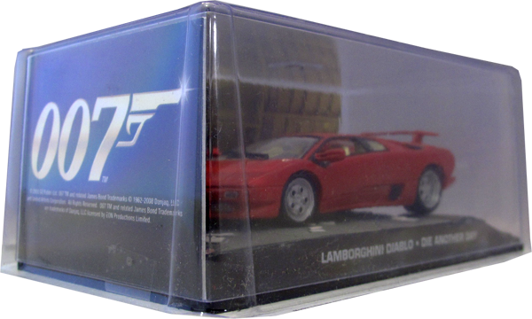 Modellauto 007 James Bond Lamborghini Diablo
