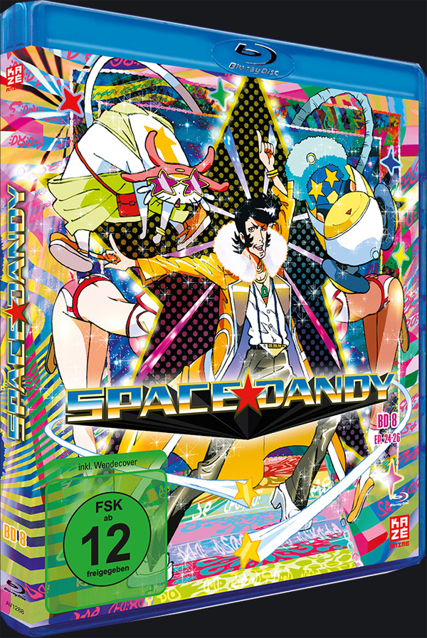 Space Dandy Vol. 08 Blu-ray