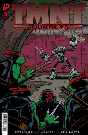 TURTLES TMNT: Journeys #5 Variant B (Mitchroney)