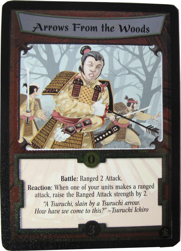 Legend of the Five Rings - Scorpion Clan Promokarten 5er Set - englisch