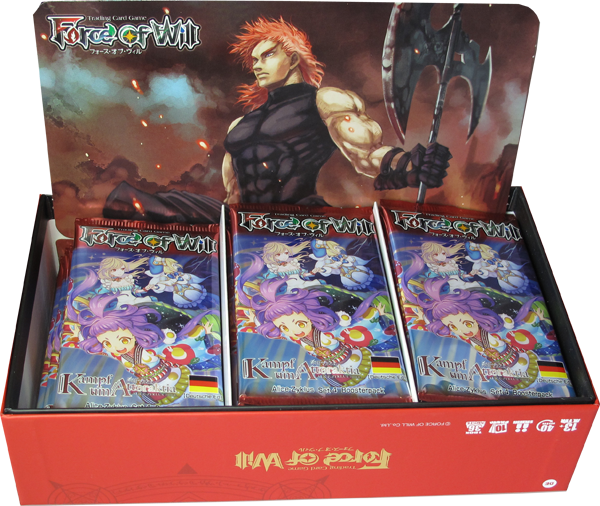 Force of Will Kampf um Attoraktia Booster Display