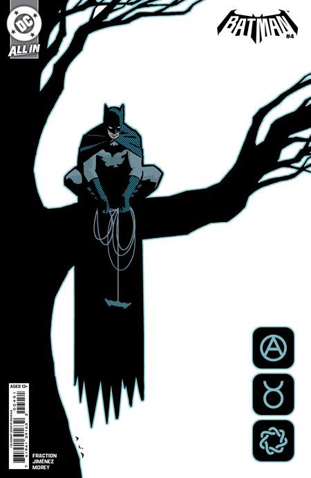 BATMAN (2025) #4 CVR G INC 1:25 DAVID AJA CARD STOCK VAR