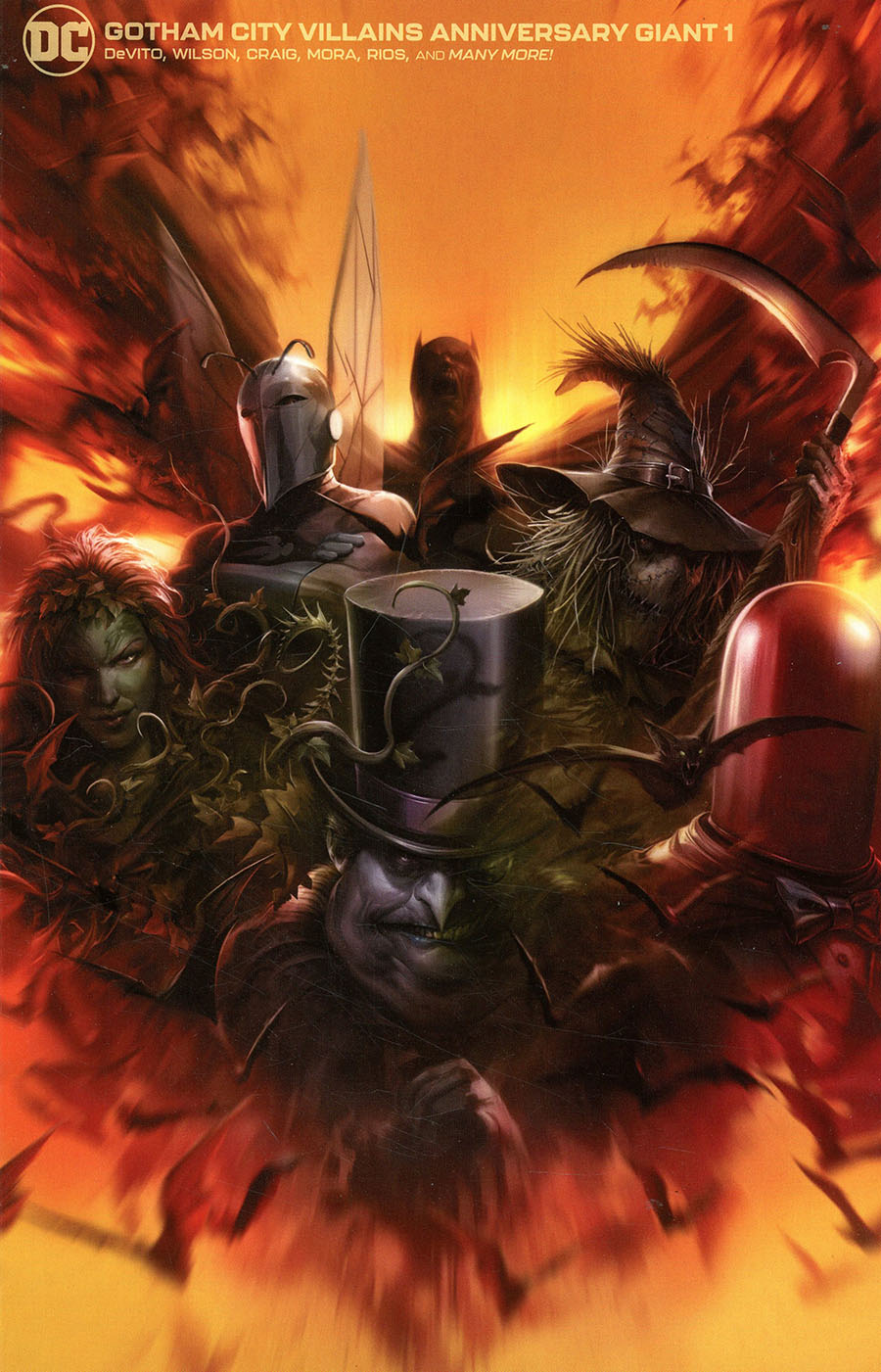 Gotham City Villains Anniversary Giant #1 (One Shot) Incentive Francesco Mattina Card Stock Variant