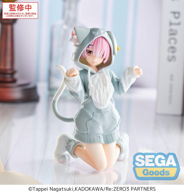Figur - Re:Zero: Starting Life in a Another World - Yumemirize Figure - Ram (Mofumofu Pack)