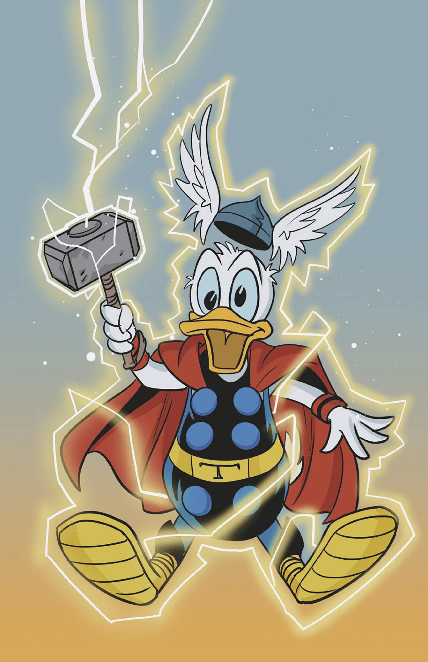 WHAT IF DONALD DUCK BECAME THOR #1 - 1:50 INCV VIRGIN VAR