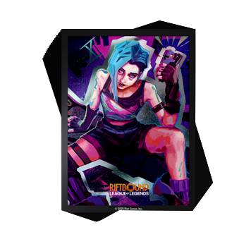 Riftbound: League of Legends TCG - Origins Sleeves - Jinx Art (100 Sleeves)