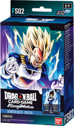 Dragonball Super Card Game - Fusion World Starter Deck FS02 Vegeta englisch
