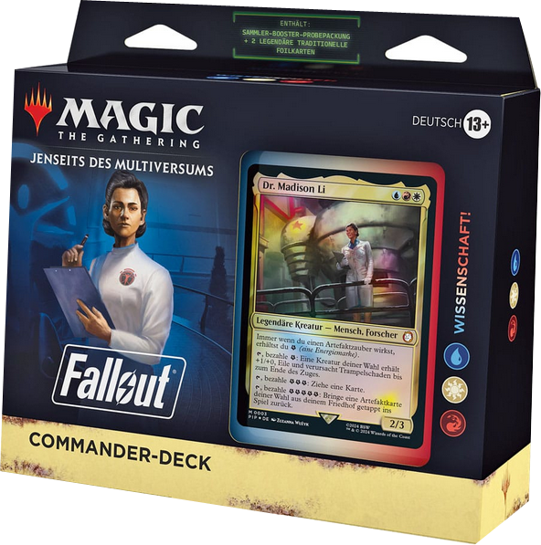 Magic Jenseits des Multiversums: Fallout Commander Deck - Wissenschaft! deutsch