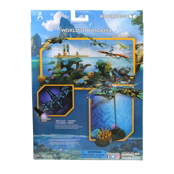 Action Figur - Avatar 2 The Way of Water - World of Pandora - Banshee Rider Neytiri