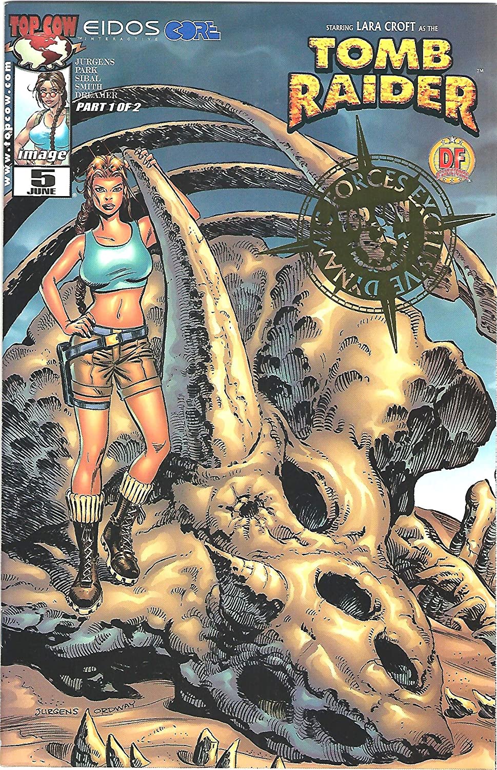 Tomb Raider #5 Dynamic Forces Variant + Zertifikat