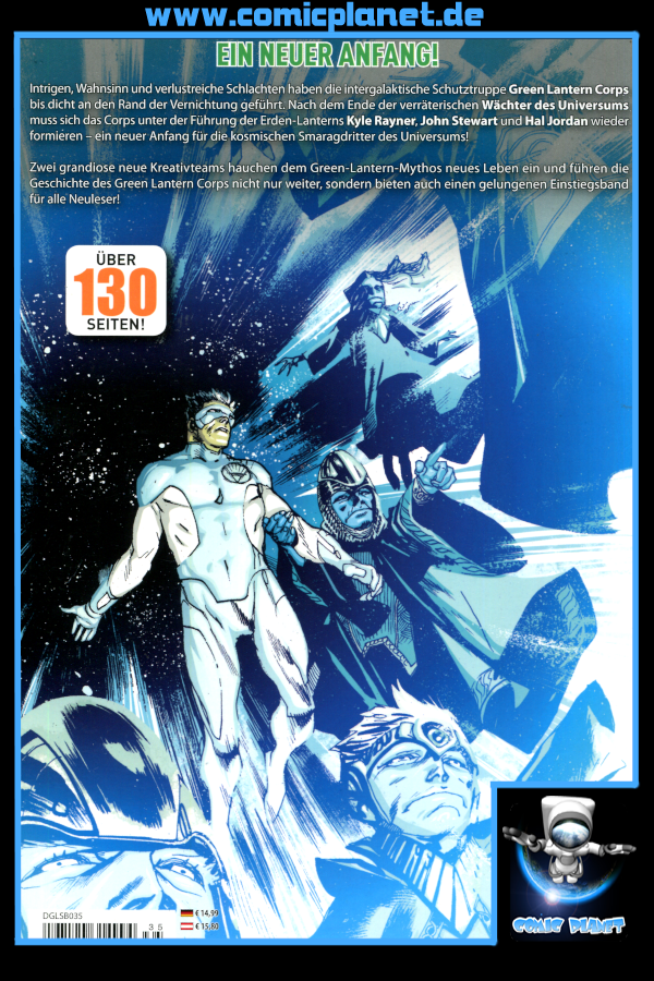 Green Lantern Sonderband 35: Aufbruch ins Unbekannte