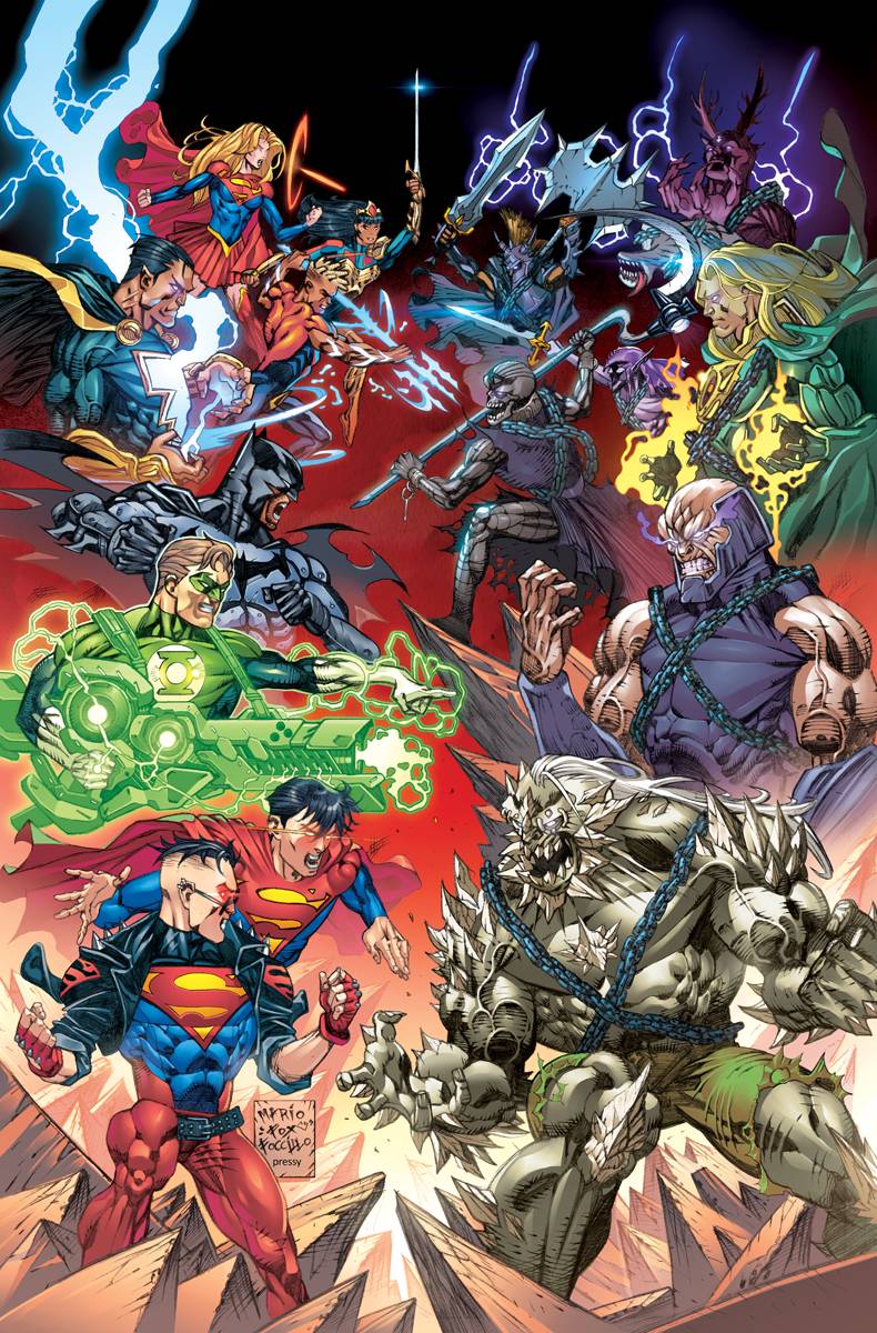 DARK CRISIS WAR ZONE (ONE SHOT) CVR B FOCCILLO