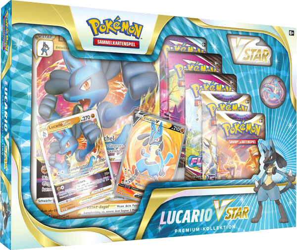 Pokemon Lucario V-Star Premium Kollektion deutsch