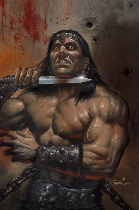 CONAN THE BARBARIAN SCOURGE OF THE SERPENT #4 (OF 4) LUCIO PARRILLO VIRGIN VAR