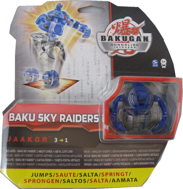 Bakugan Gundalian Invaders - Baku Sky Raiders - Jaakor - blau