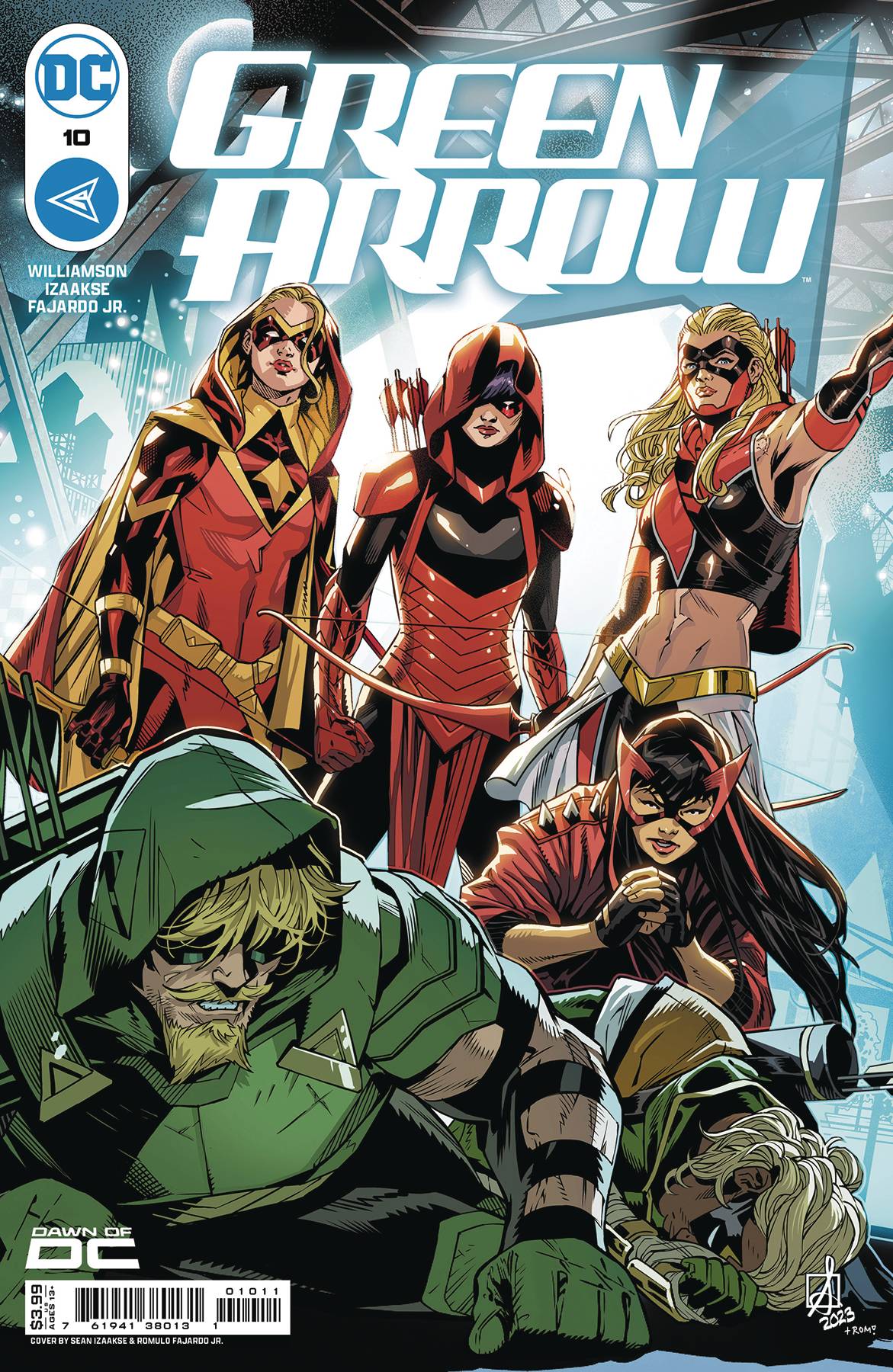 GREEN ARROW #10 CVR A SEAN IZAAKSE