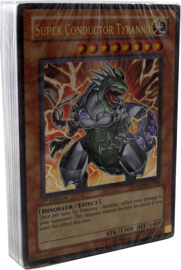 Yu-Gi-Oh! Structure Deck Dinosaur's Rage ohne Verpackung englisch