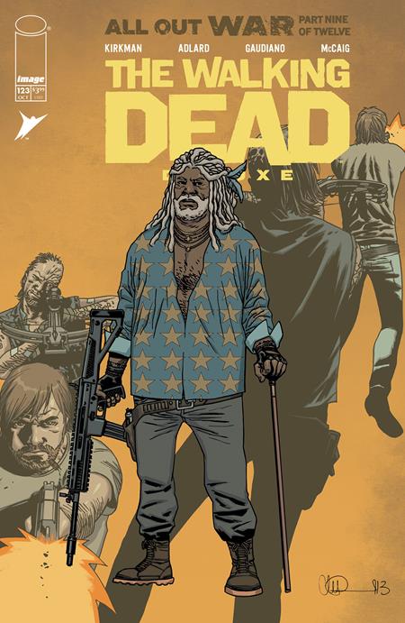 WALKING DEAD DELUXE #123 CVR B CHARLIE ADLARD