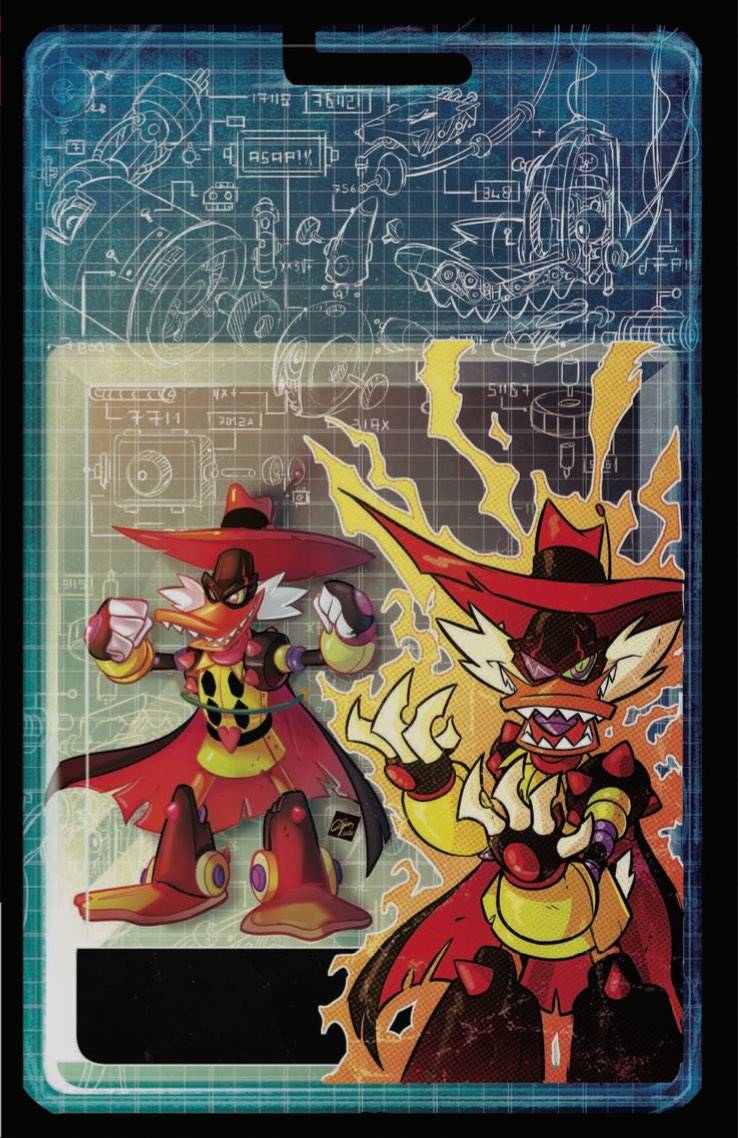NEGADUCK #8 - 1:15 INCV ACTION FIGURE VIRGIN VARIANT COMIC