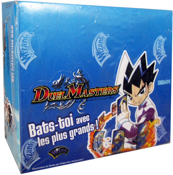 Duel Masters Serie 01 Booster Display französisch