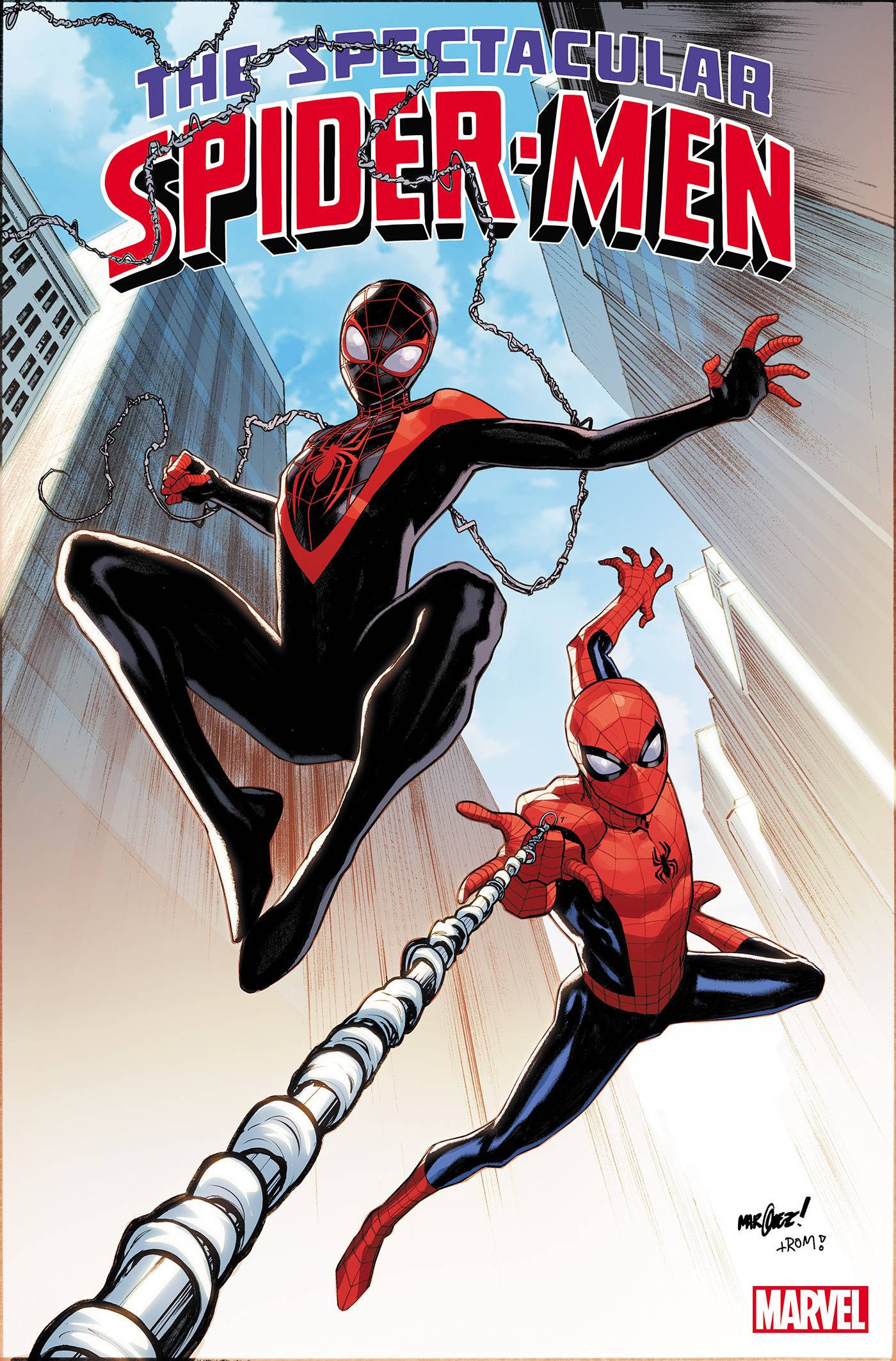 SPECTACULAR SPIDER-MEN #1 MARQUEZ - FOIL - VAR
