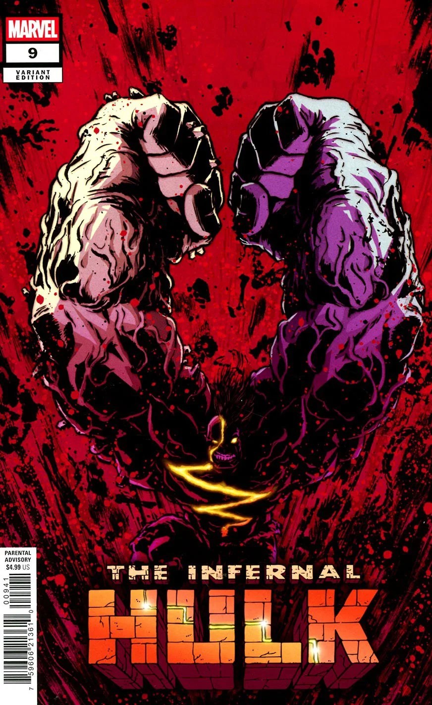 INFERNAL HULK #9 SUPERLOG VARIANT