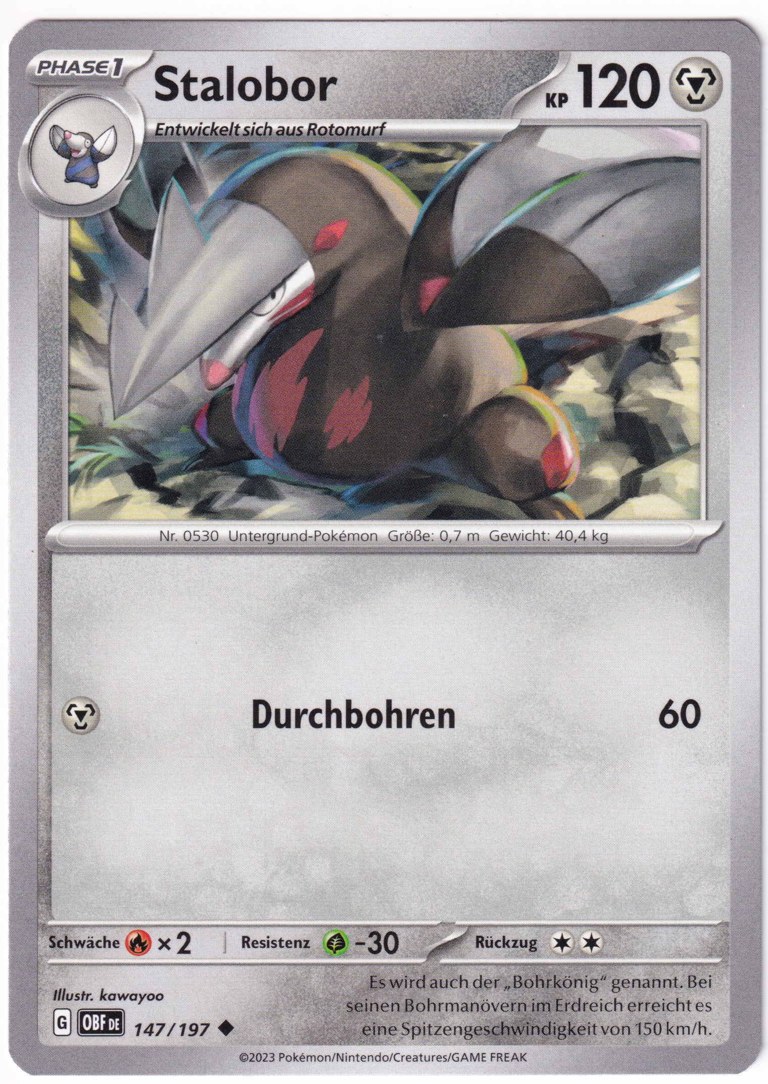 Stalobor 147/197 Uncommon - Obsidian Flammen Deutsch