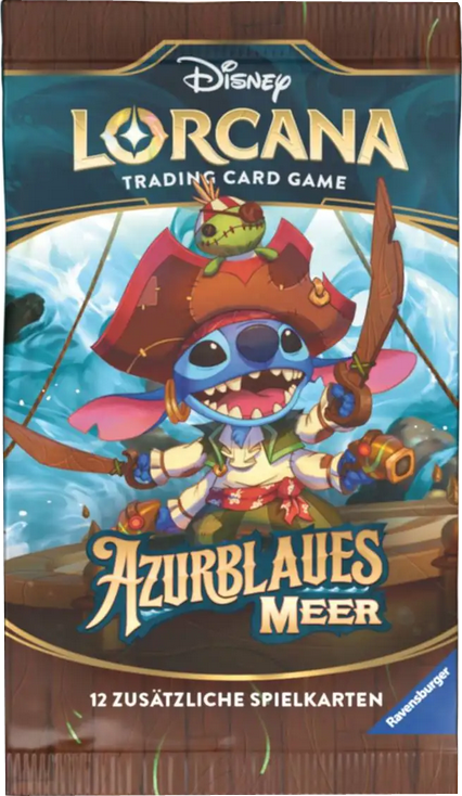 Disney Lorcana Azurbluaes Meer Booster deutsch