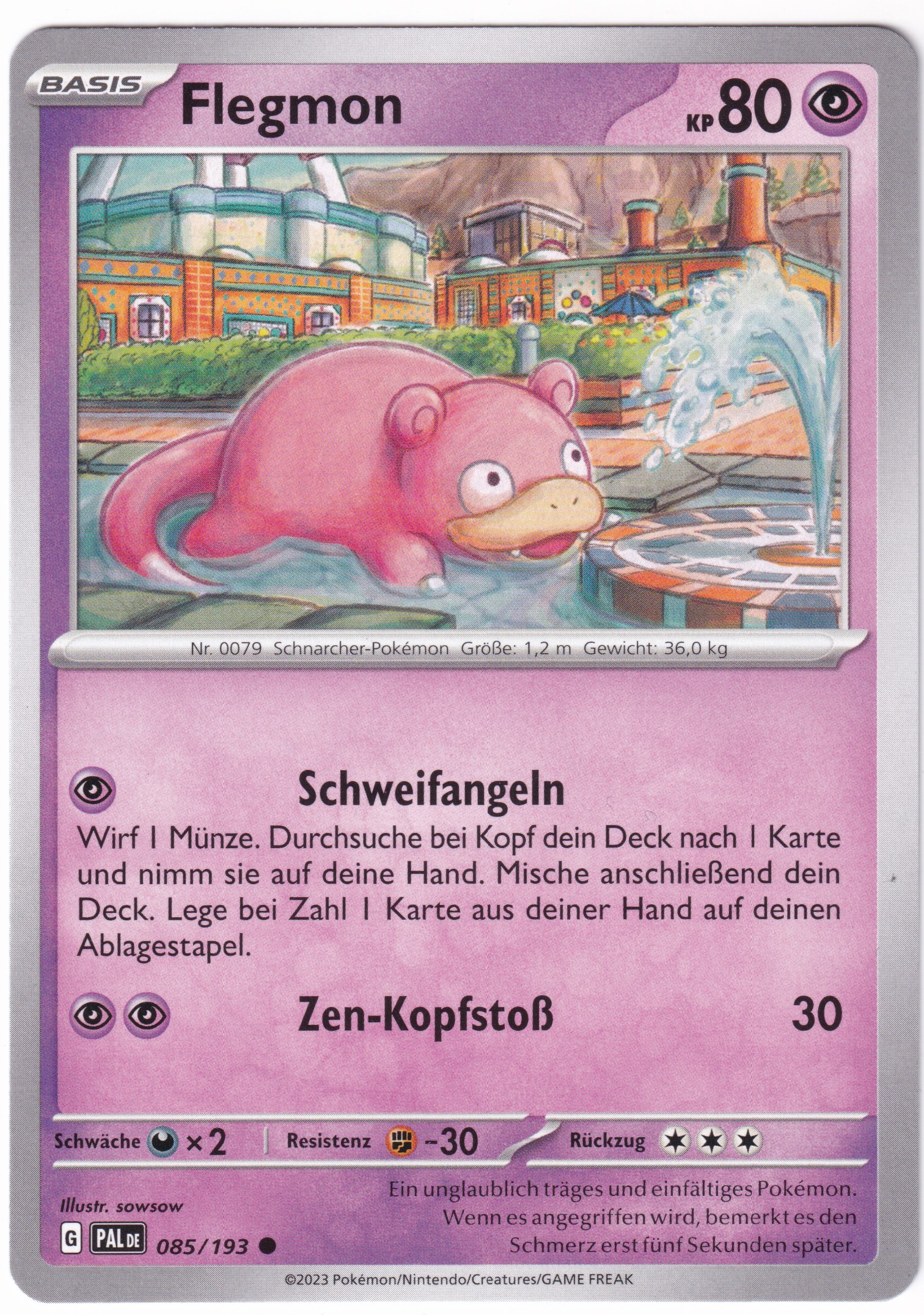 Flegmon 085/193 Common - Entwicklungen in Paldea Deutsch
