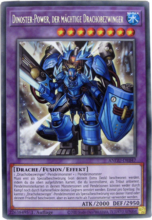 ANGU-DE047 Dinoster-Power, der mächtige Drachobezwinger Rare deutsch