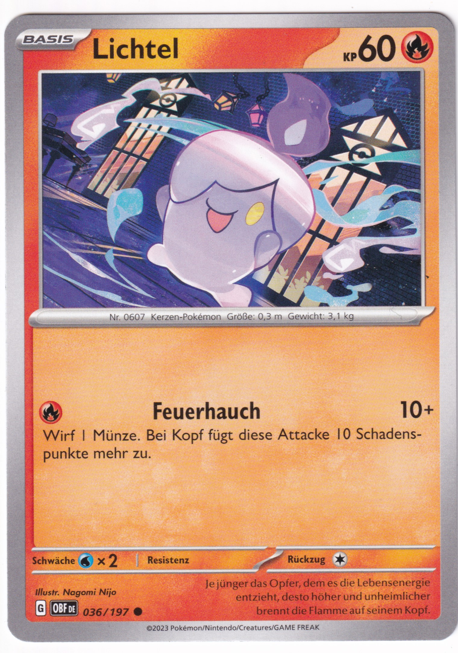Lichtel 036/197 Common - Obsidian Flammen Deutsch