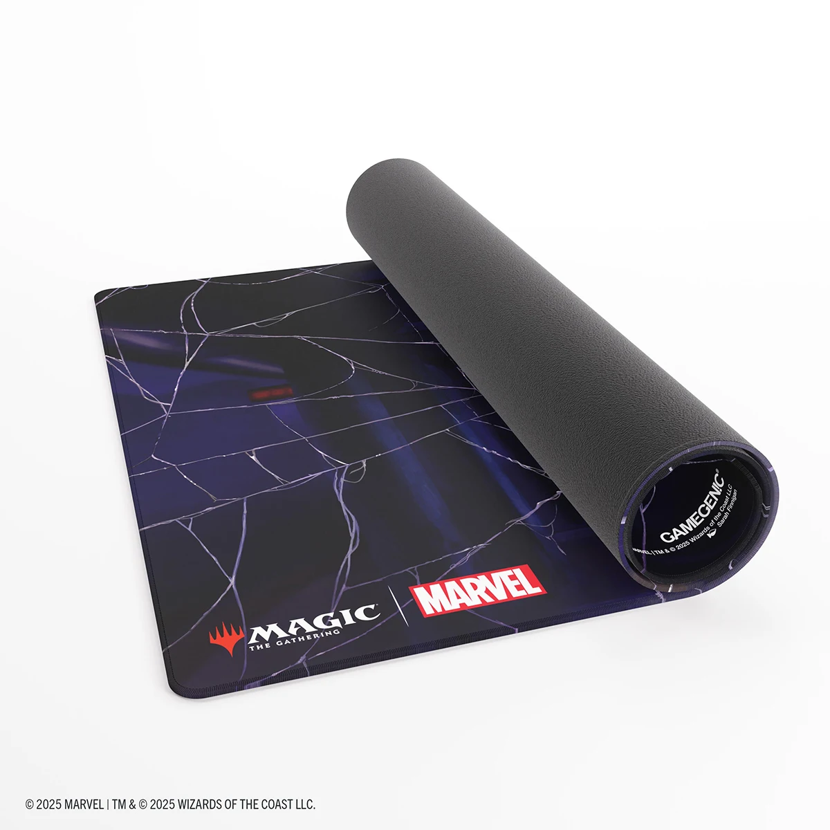 Gamegenic - Magic: The Gathering | Marvel's Spider-Man Shiny Playmat - Spiderman Swamp