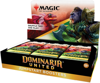 Magic Dominaria United Jumpstart Booster Display englisch