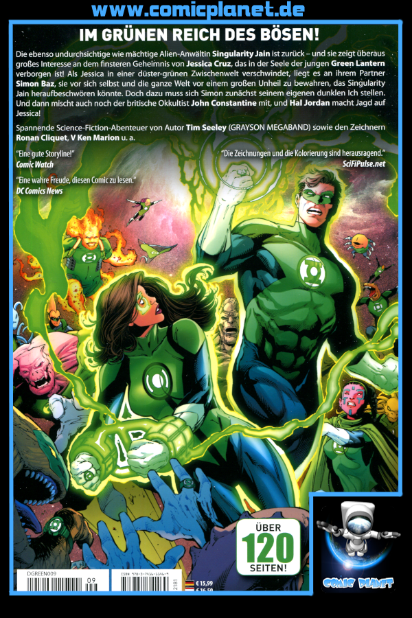 Green Lanterns Band 09: Geister der Vergangenheit