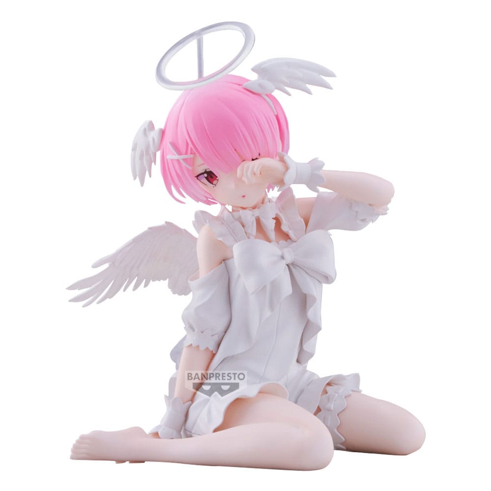 Figur - Re:Zero Starting Life in Another World - Relax Time Figure - Ram Sweet Angel Version