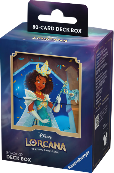 Disney Lorcana Himmels-Leuchten Deck Box - "Tiana"