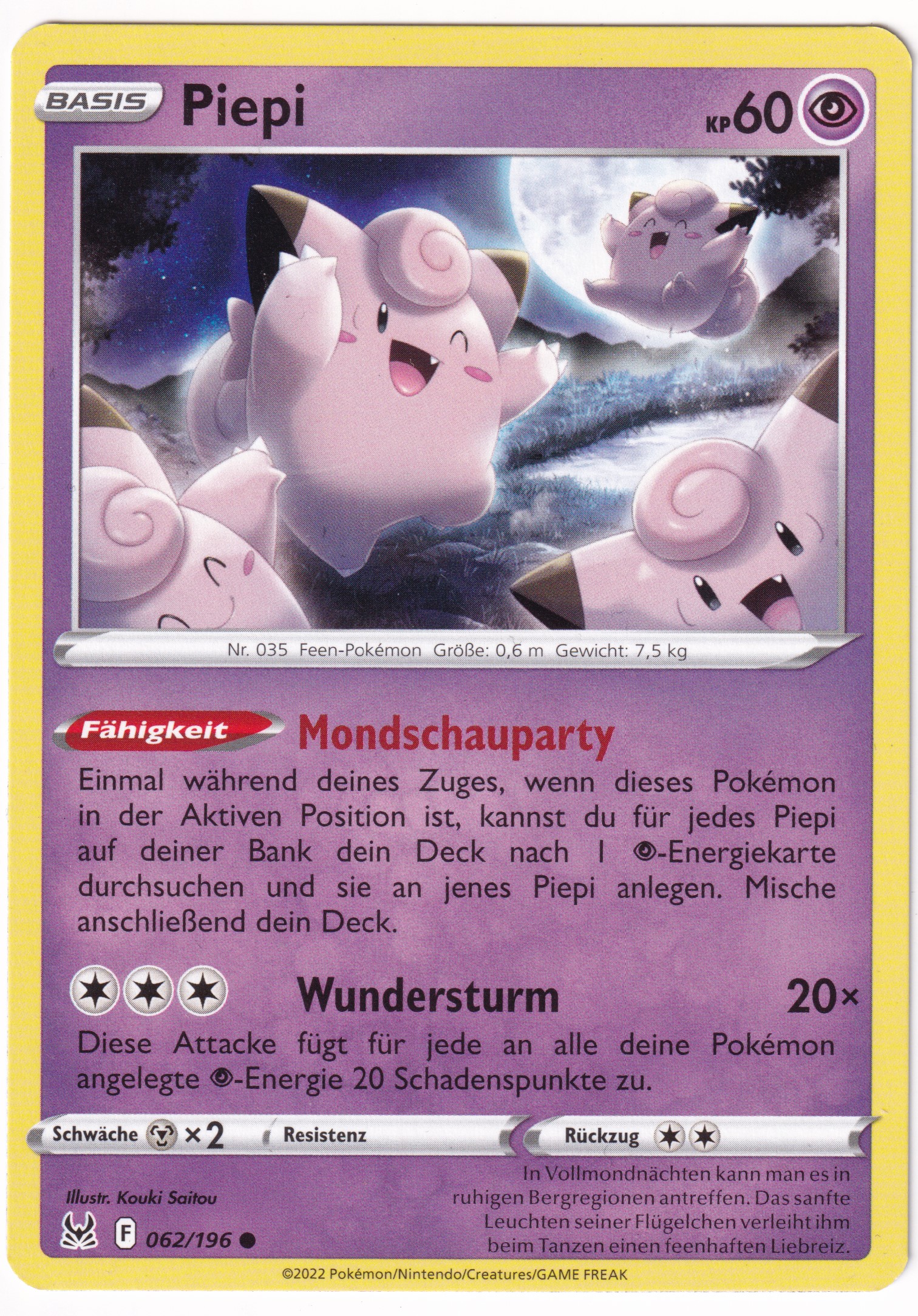 Piepi 062/196 Common - Verlorener Ursprung Deutsch