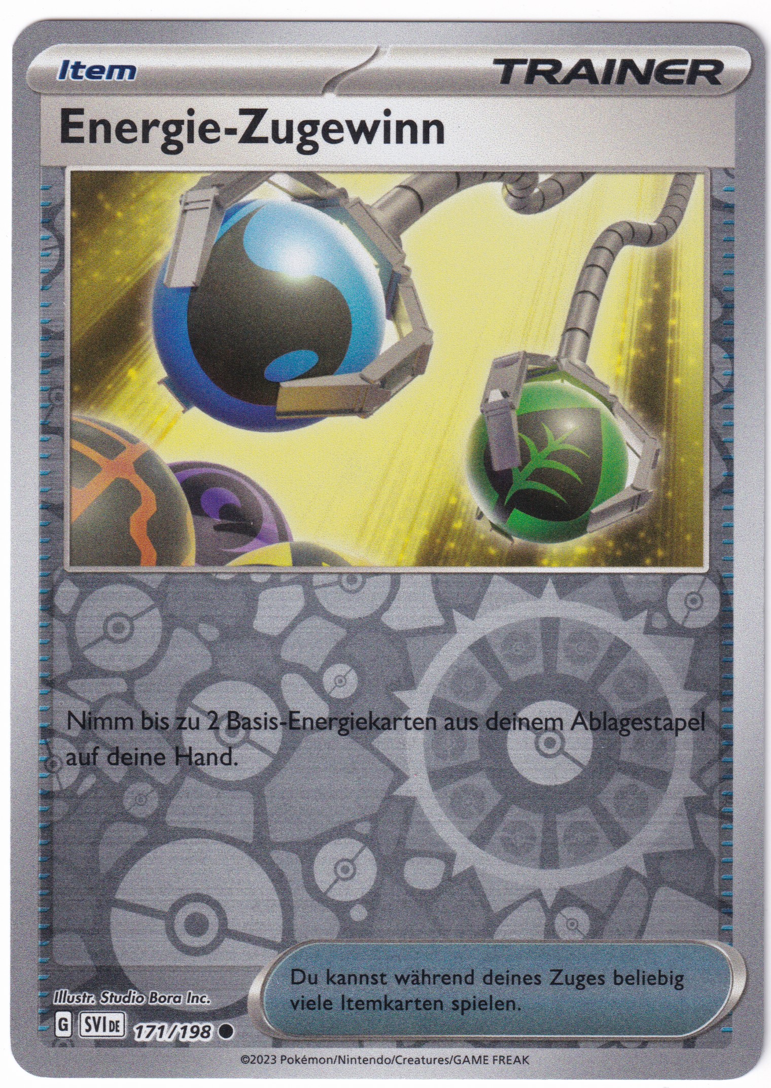 Energie-Zugewinn 171/198 Common Reverse Holo  - Karmesin & Purpur Deutsch