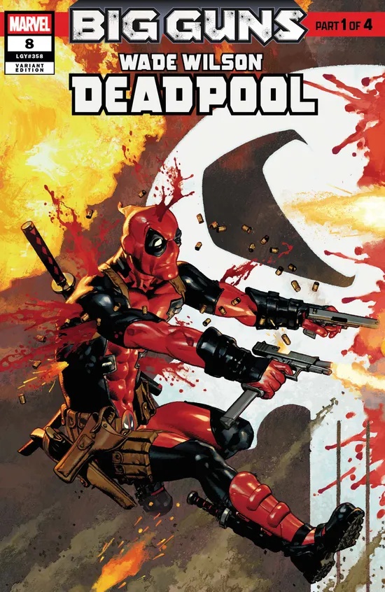 Wade Wilson: Deadpool #8 Josemaria Casanovas Connecting Variant