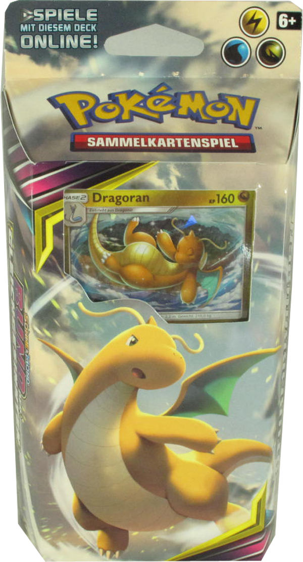 Pokemon Sonne & Mond Bund der Gleichgesinnten Sturmbrausen Themendeck