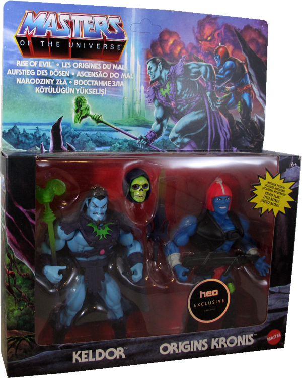 Action Figur Masters of the Universe - Rise of Evil - Keldor & Origins Kronis