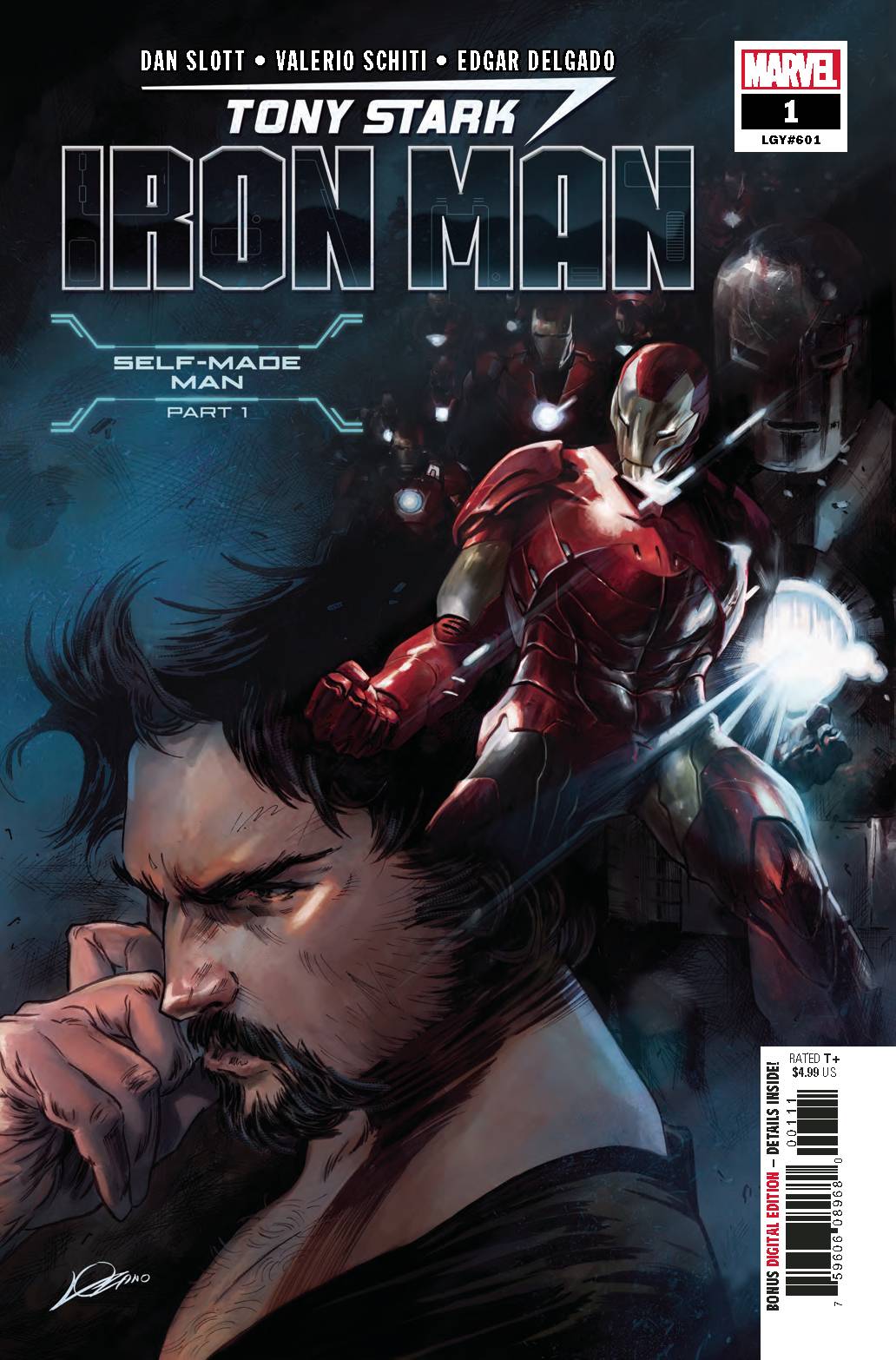 TONY STARK IRON MAN #1 (2018)