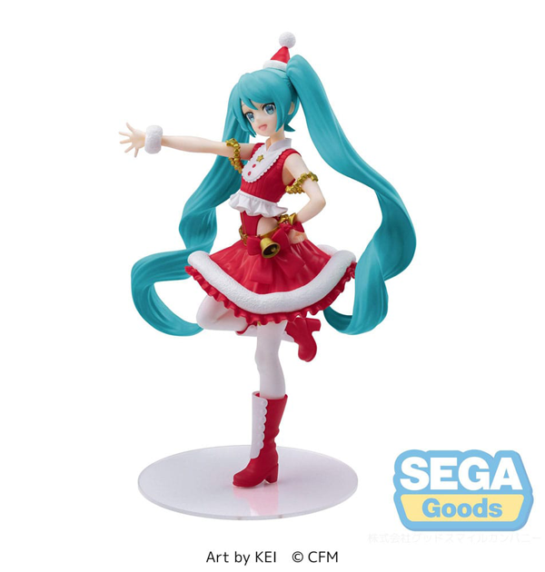 Action Figur - Hatsune Miku - Luminasta Figure - Christmas 2023