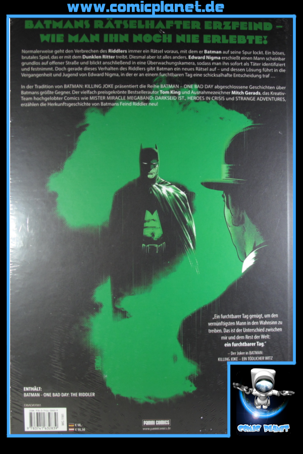 Batman - One Bad Day:Riddler - Oversize HC