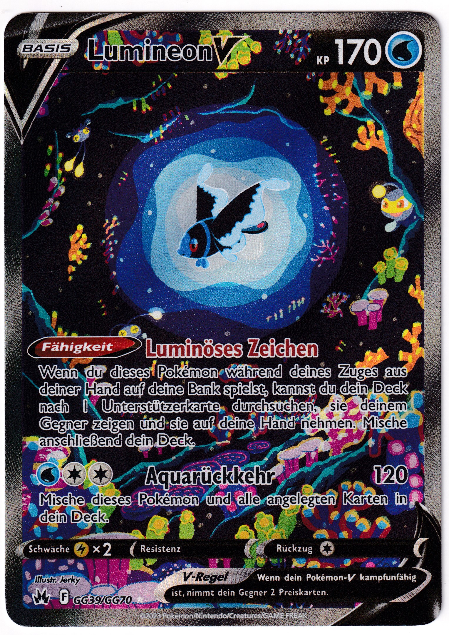 Lumineon-V GG39/GG70 Galar-Gallerie  - Zenit der Könige Deutsch