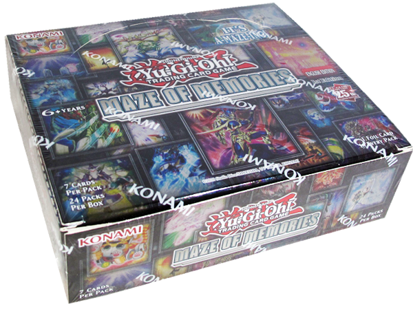 Yu-Gi-Oh! Maze of Memories Booster Display englisch