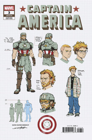 CAPTAIN AMERICA (2025) #3 VALERIO SCHITI 1:10 DESIGN VARIANT